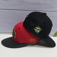Gorra Deportiva Ajustable de 6 Paneles de Plástico y Tela de Algodón con Logotipo Bordado Personalizado para Hombre y Mujer, Gorra Snapback con Logotipo Bordado Personalizado