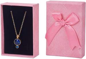 Caja de Joyería de Fábrica con Tapa y Base, Caja de Regalo de Papel, Caja de Almacenamiento de Joyería para Anillos y Pendientes, Embalaje de Papel - Product Image 5