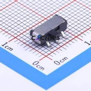 K3-2245S-F1 Slide Switch SMD Switch Double Pole Double Throw Rectangle Pin Header Gull Wing Type 9mm - Product Image 1