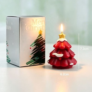 Christmas Tree Shape <b>Candle</b> Luxury Aromatherapy <b>Candle</b> for Festival Decoration <b>Gift</b> - Product Image 1
