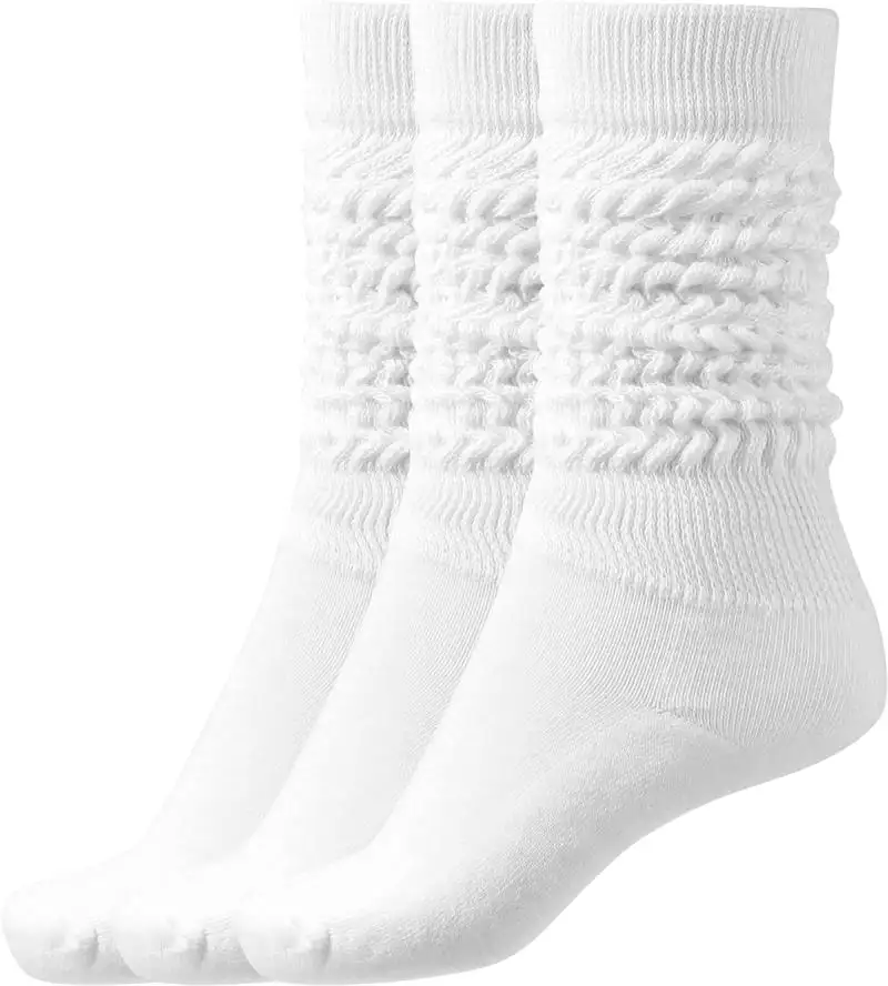 Beliebte dicke Ladies lange Rohr mehrere Längen schwarz weiß beige grau schlammige Socken Damen dicke hohe Stiefelsocken