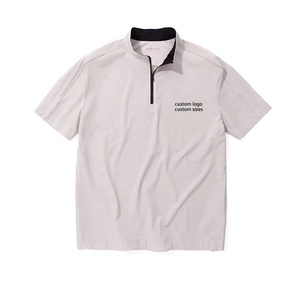 <span class=keywords><strong>Polo</strong></span> da Uomo di Alta Qualità, Leggera, Personalizzabile, Impermeabile, ad Asciugatura Rapida, Antivento, per Corsa e Golf, con Zip a un Quarto - Product Image 1