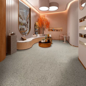 Mới đến hiện đại gạch lát sàn terrazzo Đá Nhân Tạo chống trầy xước chống trượt thân thiện với môi sàn lớn cho sân thượng ngoài trời