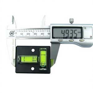 Nivel de burbuja tipo T de 50 mm x 40 mm de plástico acrílico para uso en bricolaje - Product Image 5