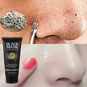 Factory Price Customize Acne Treatment Face Mask Deep Cleansing Peel Off Face Mask Nose Charcoal Blackhead Remover Mask