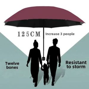 Paraguas de Golf de Apertura Automática, Tamaño Grande, Resistente al Viento y a los Rayos UV, con Impresión de Logotipo Personalizado, Regalo Promocional Económico, Venta al Por Mayor de Fábrica OEM - Product Image 4