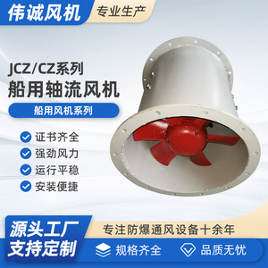 พัดลมระบายอากาศทางทะเลแบบแกนหมุน รุ่น JCZ CZ พร้อมฝาครอบรูปทรงเห็ด - Product Image 4