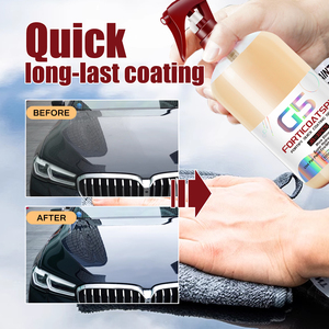 Revestimiento de cerámica Nano rápido para coche, pintura automática, esmalte de cera en aerosol hidrofóbico, película protectora antiarañazos, detalles automáticos - Product Image 3