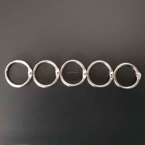 Kim loại bạc lá lỏng lẻo chất kết dính Nhẫn cơ chế cho A7 A6 A5 A4 Máy Tính Xách Tay Chất kết dính Clip Planner Tạp Chí phụ kiện mẫu miễn phí - Product Image 4