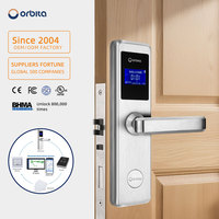 Cerradura Inteligente para Puerta de Hotel con Pantalla LCD, Desbloqueo con Tarjeta RFID y Aplicación TT