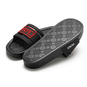 Henghao yüksek kalite Anti kaygan benzersiz köpük slaytlar özel Sandal Pu Gents terlik boya terlik ekonomik kolay aşınma terlik - Product Image 4
