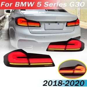 Feux arrière StarNav pour BMW Série 5 G30 2018-2020 avec LED DRL Plug and Play, clignotants, accessoires de carrosserie - Product Image 2