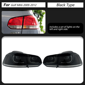 Ensemble de <span class=keywords><strong>feux</strong></span> arrière LED pour VW <span class=keywords><strong>Golf</strong></span> 6 MK6 GTI 2010-2012, clignotants séquentiels, frein, marche arrière, Canbus, Plug and Play, pièces auto - Product Image 6