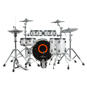 Bộ Trống điện tử mini phiên bản Bạc 2025-Chế độ huấn luyện viên <span class=keywords><strong>s</strong></span>ét | tương thích Roland/YAMAHA/Medeli | thiết kế ABS di động - Product Image 4