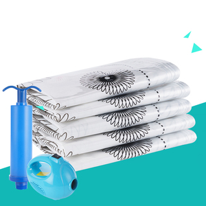 New sunflower pattern vacuum compression bag family thick clothes quilt storage bag super large clothing storage bag