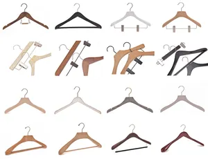 Manufacturer Wholesale Hangers High Quality Custom Wooden Clothes Hanger