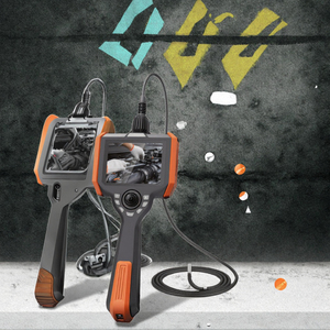 Vsndt 5.5mm mini máy ảnh kép cầm tay công nghiệp borescope 5.0inch hiển thị CMOS cảm biến hỗ trợ thẻ SD USB 5m cáp cứng H.264 - Product Image 4