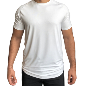 T-shirt pour homme en coton bio surdimensionné, respectueux de l'environnement, teinture à faible impact, production éthique, streetwear durable, vert, vente en gros - Product Image 2