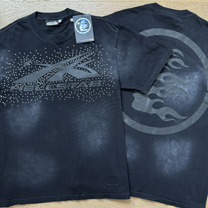2025 New JKM Top Hell Quality Hell and <strong>Star</strong> T <strong>Shirts</strong> Heavyweight Unisex High Quality Cotton Vintage Printed Short Sleeve for Men - Product Image 2
