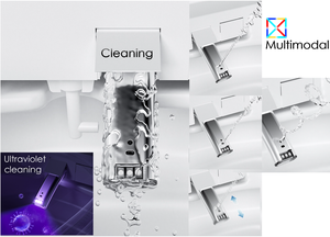 <span class=keywords><strong>WC</strong></span> intelligent LED de luxe, toilette sanitaire entièrement automatique avec capteur de chasse d'eau, couvercle rabattable, nettoyage des fesses, toilette intelligente monobloc - Product Image 5