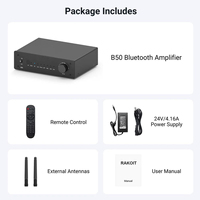 Memnuniyet Garantili B50 Aptx HD Akışlı Metal Çok Odalı Ev Tipi Preamplifikatör