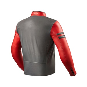 Veste d'équitation de course en cuir à manches longues à col montant respirant mode hiver vente en gros marque moto - Product Image 2