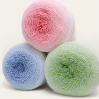Fil Acrylique Mélangé Fantaisie Yunxi 2.5NM, Doux et Moelleux comme des Nuages, Résistant à l'Abrasion, Écologique pour Tricot et Crochet