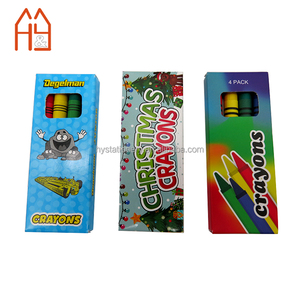 Juego <span class=keywords><strong>de</strong></span> 4 Mini Crayones <span class=keywords><strong>de</strong></span> Colores <span class=keywords><strong>de</strong></span> Alta Calidad para Regalo Promocional Escolar, Impresión y Empaque Personalizados Bienvenidos - Product Image 6