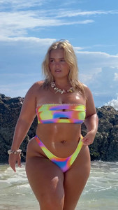 2024 Custom High Quality Large Size Swimsuit One Piece <strong>Swimwear</strong> Women Plus <strong>Big</strong> <strong>Breast</strong> Women Beach Monokini Print Fat Swim - Product Image 4