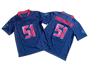 Houston 2024/25 # 7 C.<span class=keywords><strong>J</strong></span>. Stroud 2nd Alternate Vapor F.<span class=keywords><strong>U</strong></span>.S.<span class=keywords><strong>E</strong></span>. Maillot de football brodé en polyester respirant 100% édition limité<span class=keywords><strong>e</strong></span> - Product Image 2