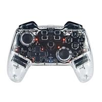 Mando inalámbrico T23 Max para Nintendo Switch pro, controlador de juego transparente con luz mágica RGB, Gamepad para PC, NFC