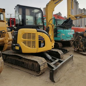 Original Japan Used Komatsu PC35 Excavator High Quality Second Hand Komatsu PC35 <b>Digger</b> for Sale - Product Image 1