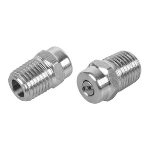 หัวฉีดสแตนเลส Mn301 แบบพ่นลม 110 องศา 20Mpa สำหรับปืนฉีดน้ำแรงดันสูง - Product Image 1