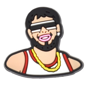 Fourniture de Top Seller 8mm Friends TV Character Silicone Straw Toppers Cover Glamour pour Party Dust Cover - Product Image 5