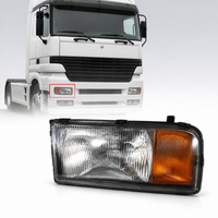 Phare avant de camion lourd en verre ABS LHD 9418205361, phare de remplacement pour Mercedes Benz Actros MP1 Mega 96-02