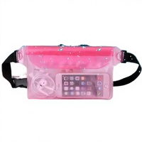 Tas Pinggang PVC Tahan Air Mewah untuk Berenang, Menyelam, Pantai, Arung Jeram, Tas Selempang, Kantung Ponsel Anti Air, Tas Kering Outdoor