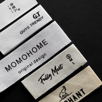 Prix Usine Étiquette de Vêtement Personnalisée avec Votre Propre Logo, Étiquette Tissée ou Imprimée