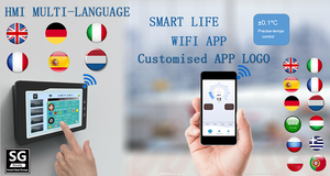 <span class=keywords><strong>Bomba</strong></span> de <span class=keywords><strong>Calor</strong></span> Híbrida de Alta Temperatura con Inversor DC R290, Sistema de Calefacción y Refrigeración para Hogar con Energía Solar - Product Image 6