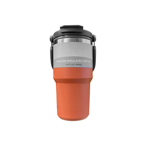 Wholesale Stainless Steel Vacuum Insulated Water Bottle <b>with</b> Lifting Handle <b>Straw</b> & Spout Lid for Car Travel BBQ - Product Image 4