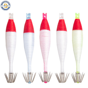 Señuelo de pesca YJL184 de 7cm y 8g, que brilla en la oscuridad, para pesca en el fondo del mar, cebo artificial de pulpo con anzuelo, para peces de agua salada. - Product Image 4
