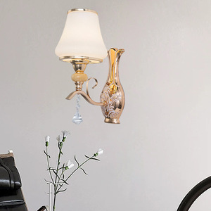 Nordic Modern <b>LED</b> Glass Ball Wall Lamp Crystal Lamp Body Touch Control <b>Warm</b> White <b>Lighting</b> for Balcony - Product Image 6