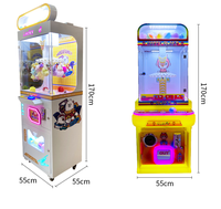 Mini machine à pince à prix amusante à pièces Machine de serrage de poupée cadeau commerciale Machine de jeu d'arcade à pince d'usine pour les enfants