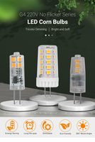 Ampoule LED G4 AC/DC 12-24V 1,5W 150LM Lumière Blanc Chaud SMD2835 Norme ERP
