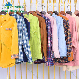 Ukay Vip Winter Flannel <strong>Ladies</strong> Plaid <strong>Polo</strong> Mens <strong>Shirt</strong> Used Clothes Second Hand Clothes Bales From <strong>Uk</strong> - Product Image 3