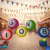 Balle de Bingo Géante Gonflable avec LED Lumineuses – Modèle de Balle Numérotée Gonflable pour Promotion d'Événements/Jeux/Casinos/Fêtes