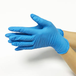 Gants jetables en nitrile noir extra durables 6 mil, sans poudre, antidérapants, hypoallergéniques, poignets froncés, bouts de doigts texturés, usage général - Product Image 3