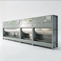 Cabine de peinture industrielle à lavage à l'eau avec épurateur humide pour la collecte des poussières de polissage et de peinture