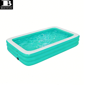 <span class=keywords><strong>Piscina</strong></span> Autoinflable <span class=keywords><strong>de</strong></span> PVC Reforzado con Bomba Eléctrica Inalámbrica Integrada, Bañera Familiar Inflable para Niños y Adultos, para Fiestas al Aire Libre - Product Image 3