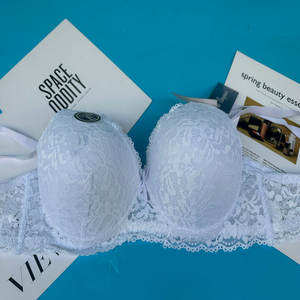 1,3 dólar modelo YWB031 tamaño 52-58E venta al por mayor más <span class=keywords><strong>grande</strong></span> acolchado Copa completa señoras más cómodo Sujetador push-up con colores - Product Image 6