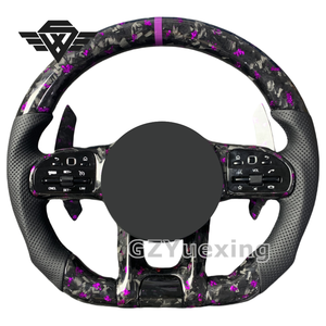 من أجل مرسيدس بنز AMG ألياف كربون مزورة متوافقة مع C63 A45 E43 E63 W204 W205 w63 W222 CLA GLC Class g Class - Product Image 1